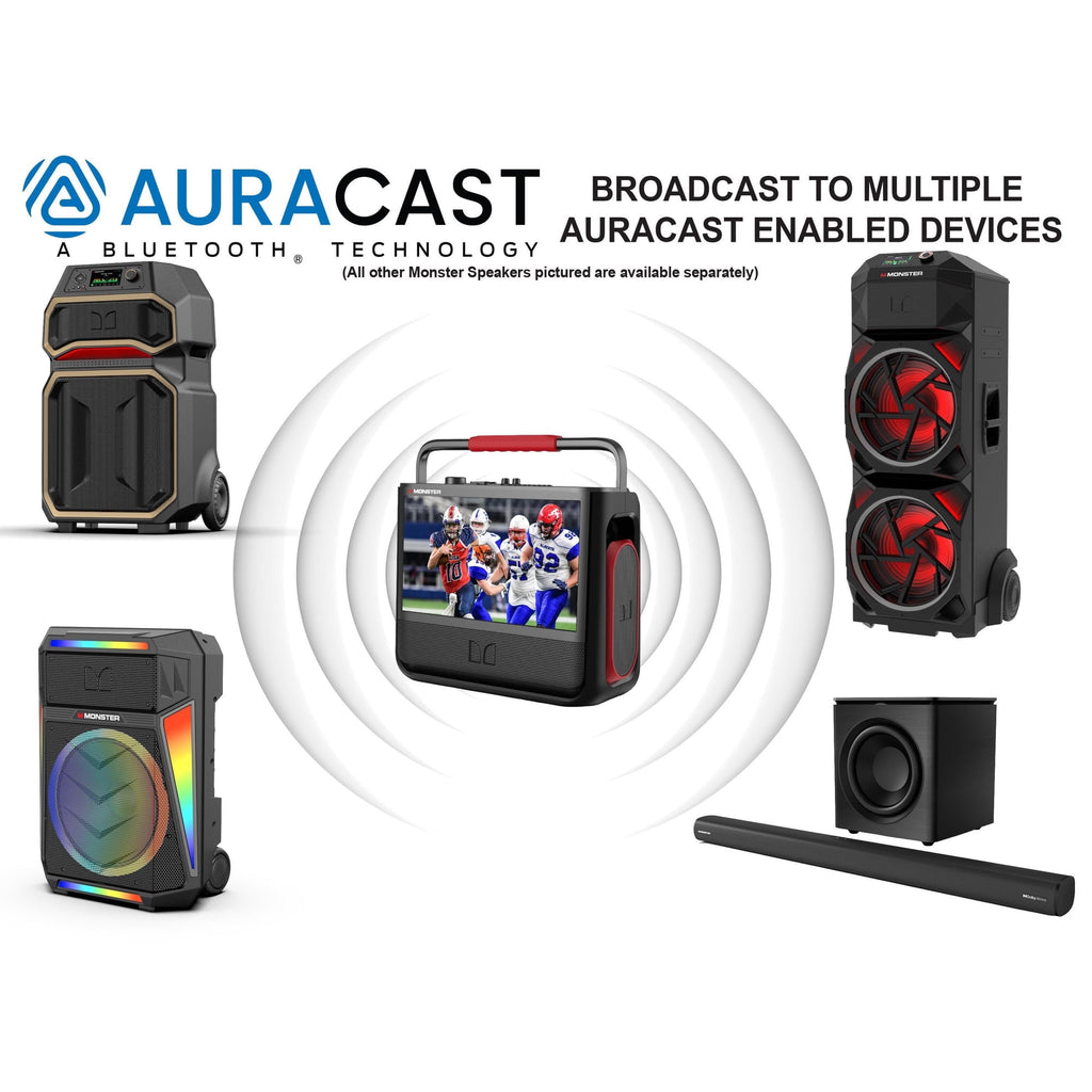 Monster Vision 3 15.6" Portable Video Speaker