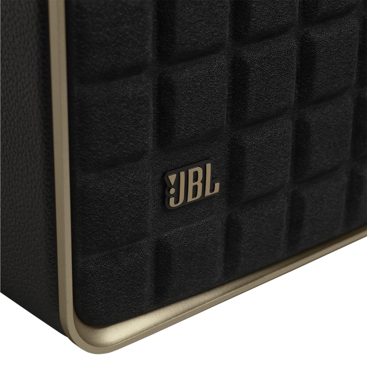 Restored JBL Authentics 200 - Smart home speaker with Wi-Fi, Bluetooth and Voice Assistants with retro design - Black (Refurbished)