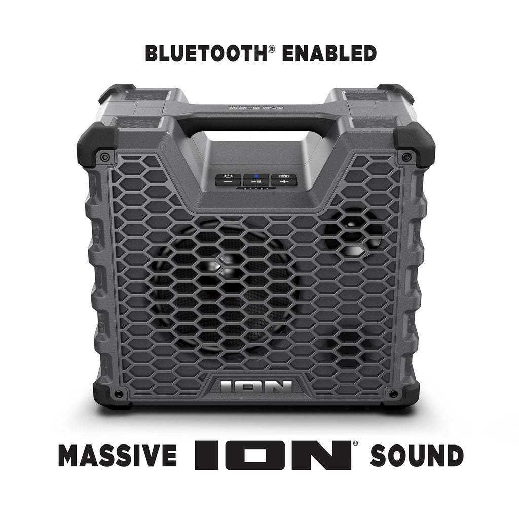 ION Audio Trailblazer Summit - Rugged Portable All-Weather Bluetooth Speaker