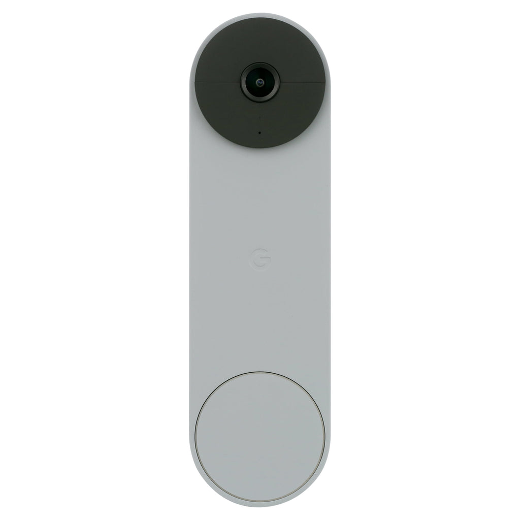 Google Nest Doorbell (Battery) - Video Doorbell Camera - Wireless Doorbell Security Camera - Snow