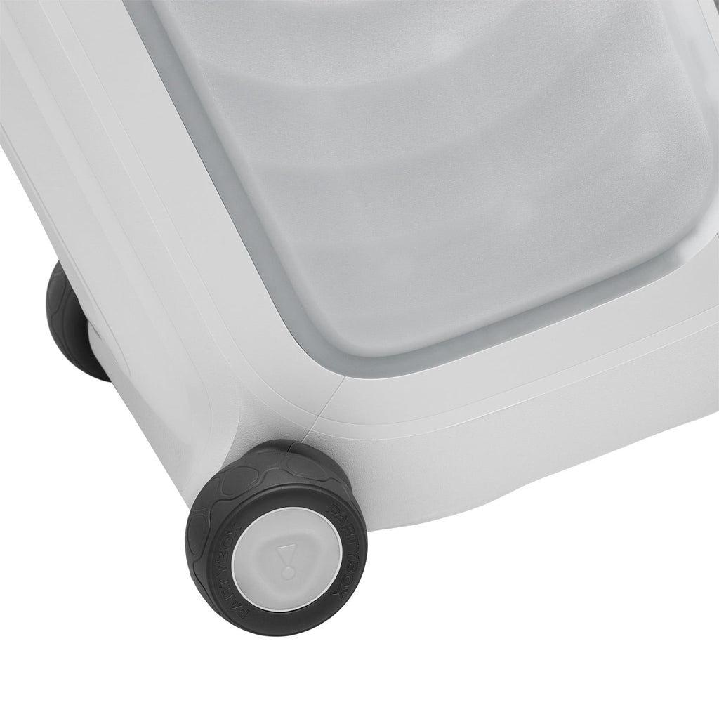 JBL PartyBox 330 - Portable party speaker with JBL legendary sound, futuristic lighting, a telescopic handle and wide wheels. - Black
