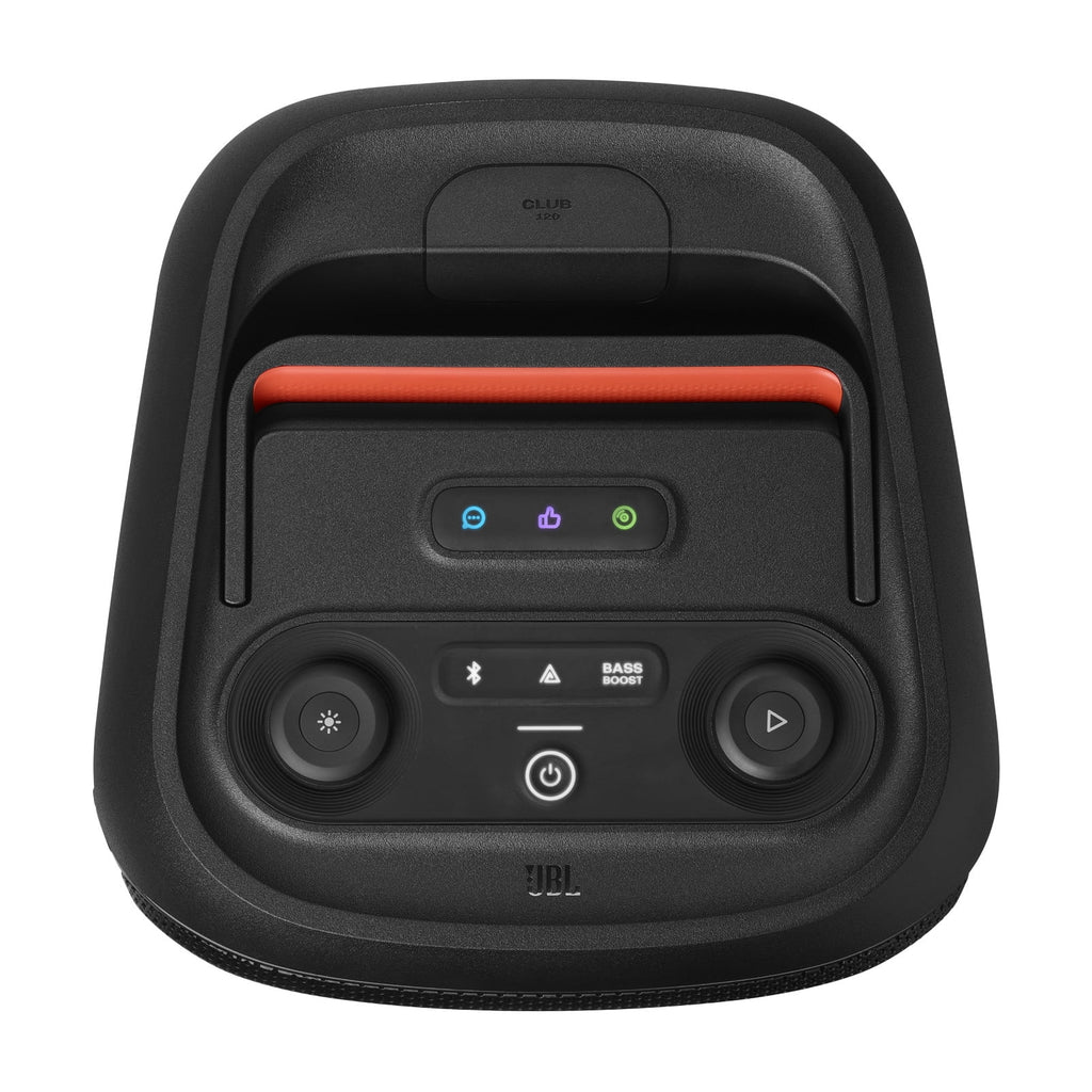JBL PartyBox Club 120 - Portable party speaker - Featuring powerful JBL Pro Sound, the JBL PartyBox Club 120 delivers the best music experience - Black