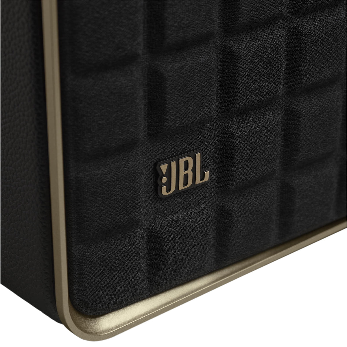 Restored JBL Authentics 500 - Hi-fidelity smart home speaker with Wi-Fi, Bluetooth and Voice Assistants with retro design - Black (Refurbished)