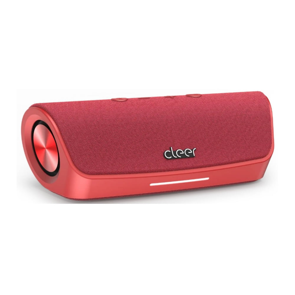 Cleer Audio SCENE Water-Resistant Portable Bluetooth Speaker (Red)