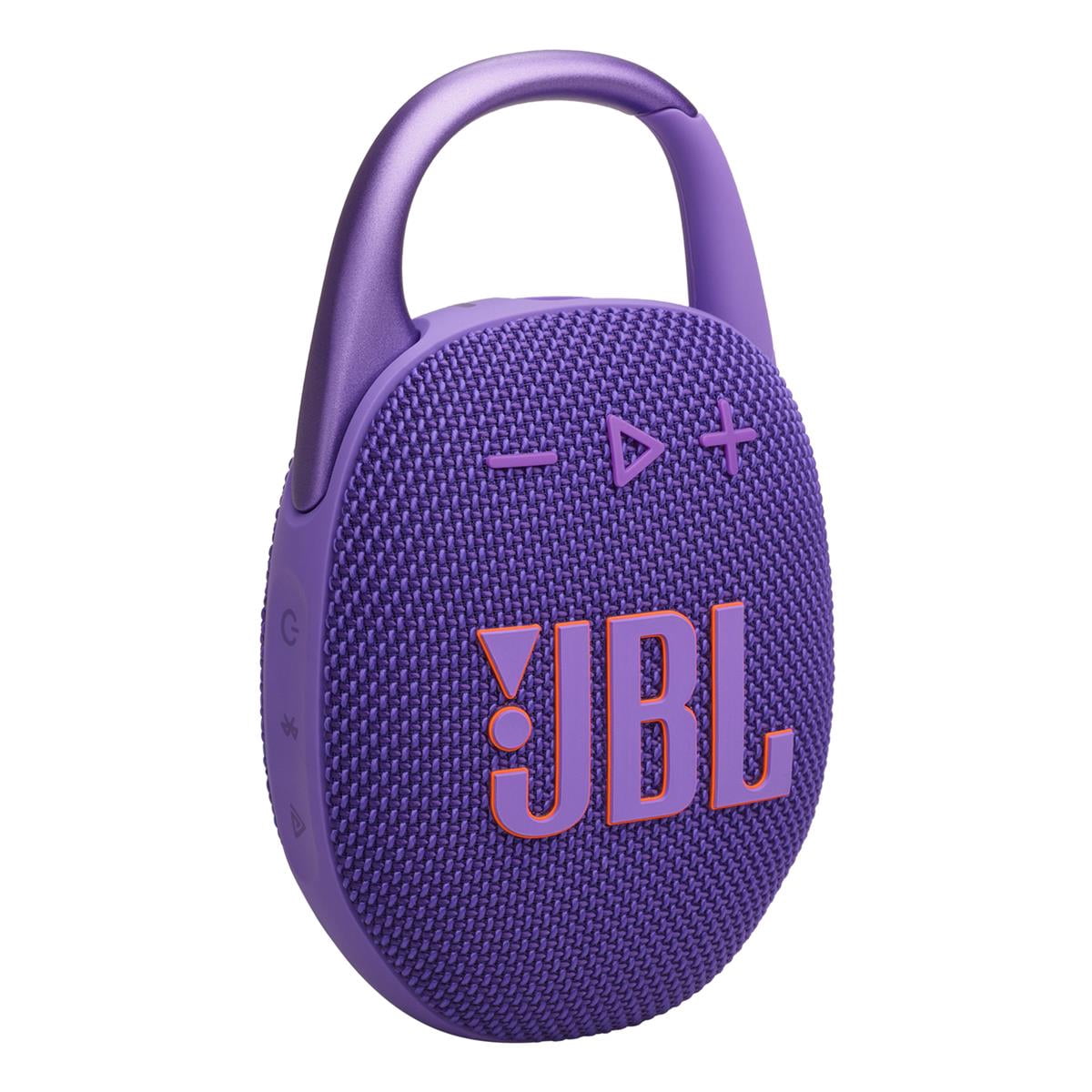 JBL Clip 5 Ultra Portable Bluetooth Speaker with gSport Silicone Sleeve (White)