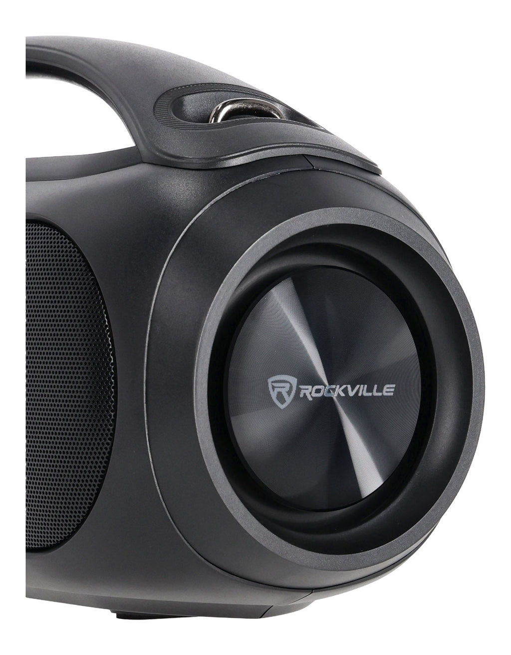 Rockville GO PARTY MAX BASS Large Portable LED Bluetooth Speaker w/Wireless Link