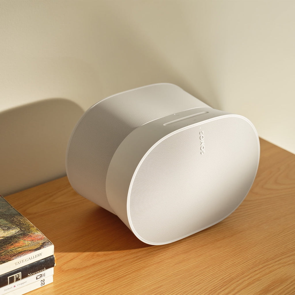 Sonos Era 300 Voice-Controlled Wireless Smart Speaker with Bluetooth, Trueplay Acoustic Tuning Technology, & Alexa Built-In (White)