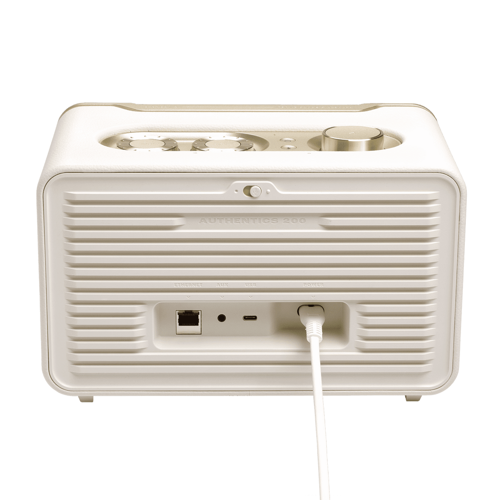 JBL Authentics 200 Bluetooth WiFi Speaker - White + 27-Month Axiom Care