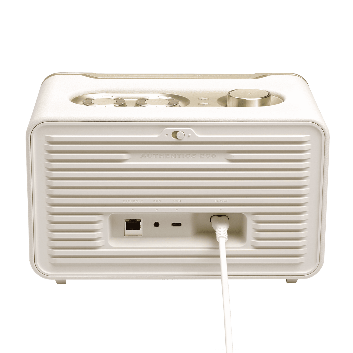 JBL Authentics 200 Bluetooth WiFi Speaker - White + 13-Month Axiom Care