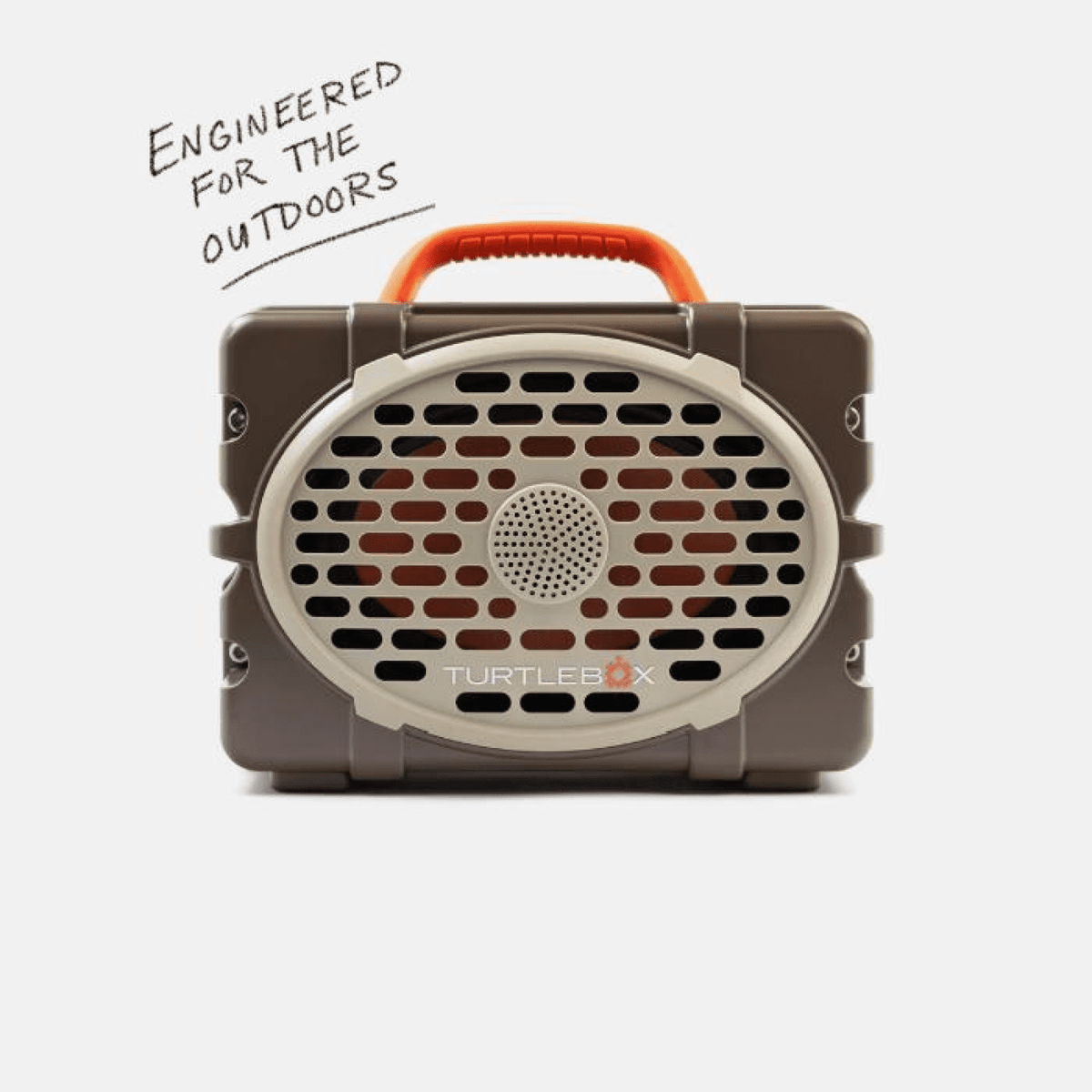 Turtlebox Gen 3 Speaker Thunderhead Gray, 120dB Outdoor Sound, IP67 Waterproof, Bluetooth 5.4, 25+ Hour Battery, Touch Controls (TBG3-TG)