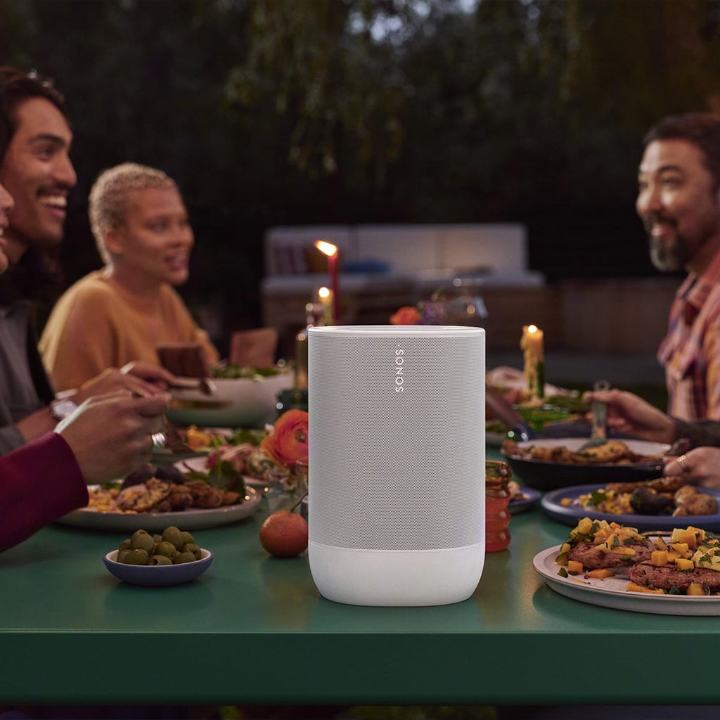 Sonos Move 2 Portable Bluetooth Smart Speaker, Water Resistant, Black