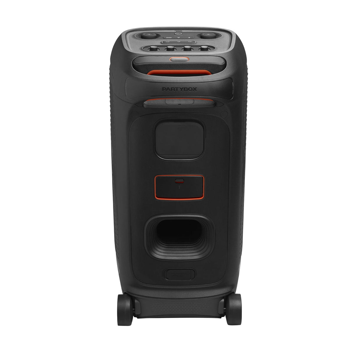 JBL PartyBox Stage 320 - Portable party speaker with wheels - Black