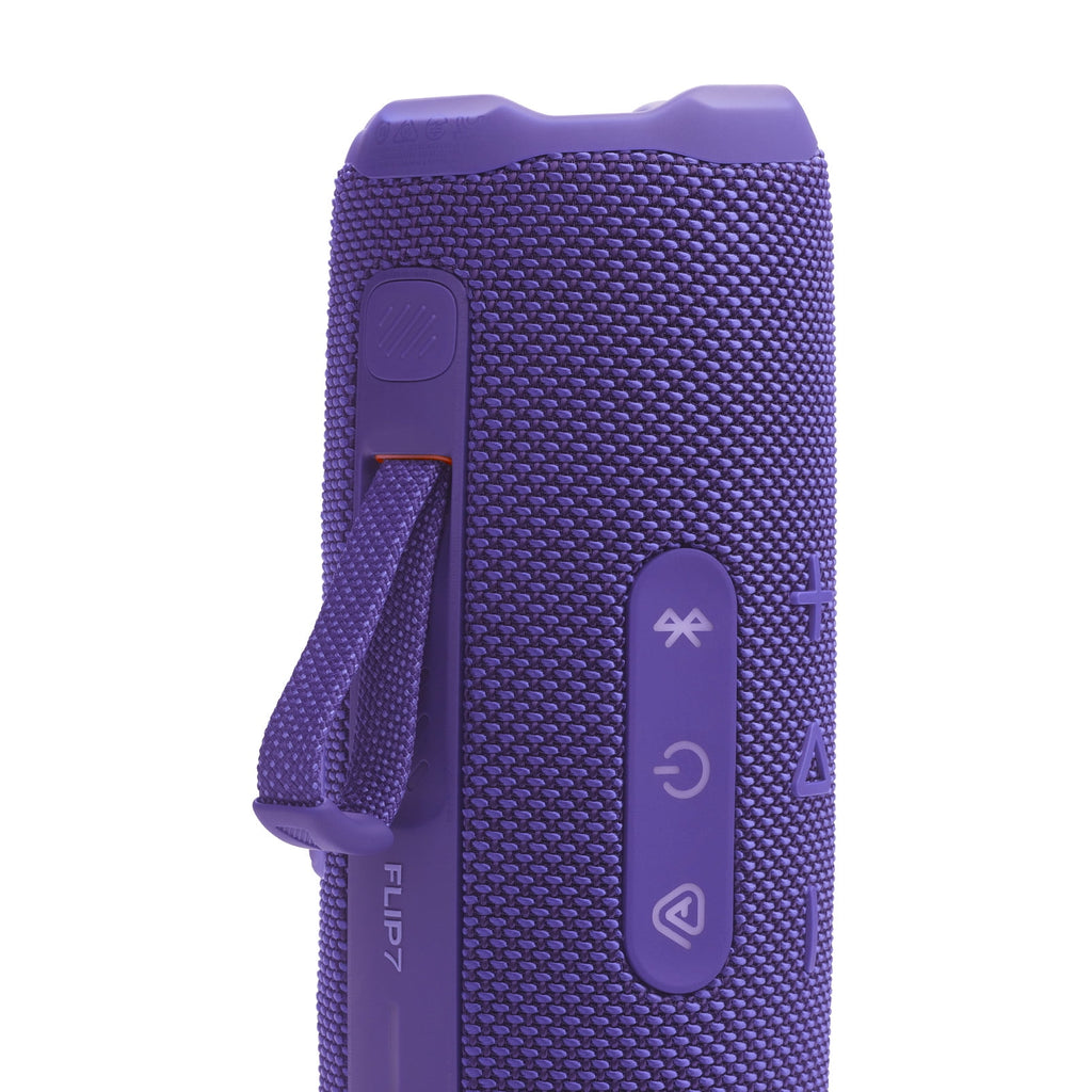 JBL Flip 7 Portable Waterproof Drop-Proof Speaker with AI Sound Boost, 2 Speakers, Black