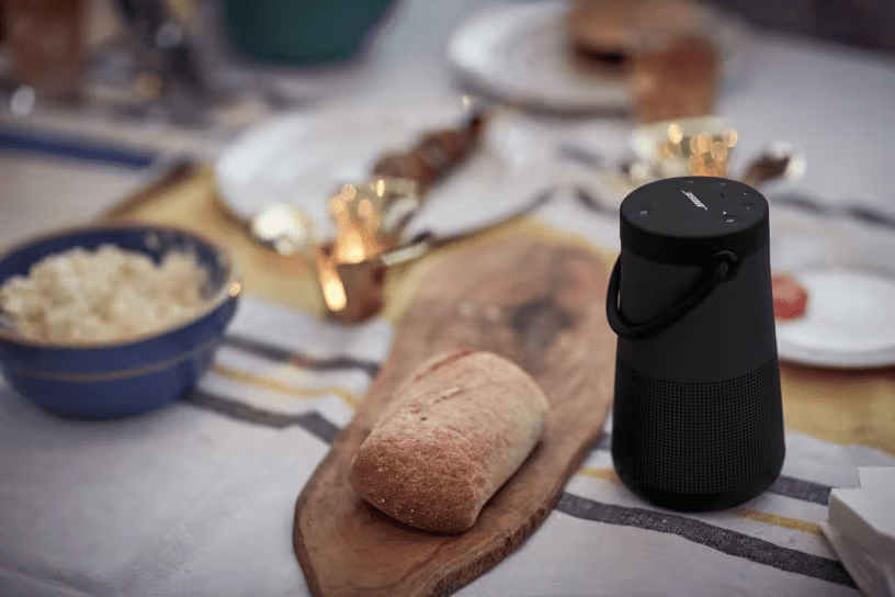 Restored Bose Factory SoundLink Revolve+ II Bluetooth Speaker, Water Resistant Portable Speaker, Black