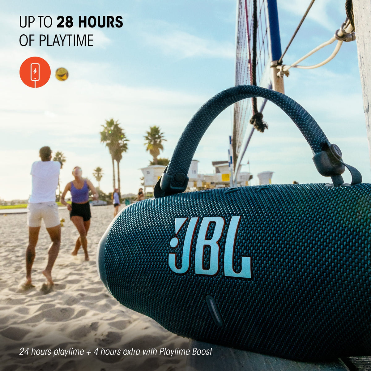 JBL Charge 6 - Portable waterproof and drop-proof Bluetooth speaker - Turquoise