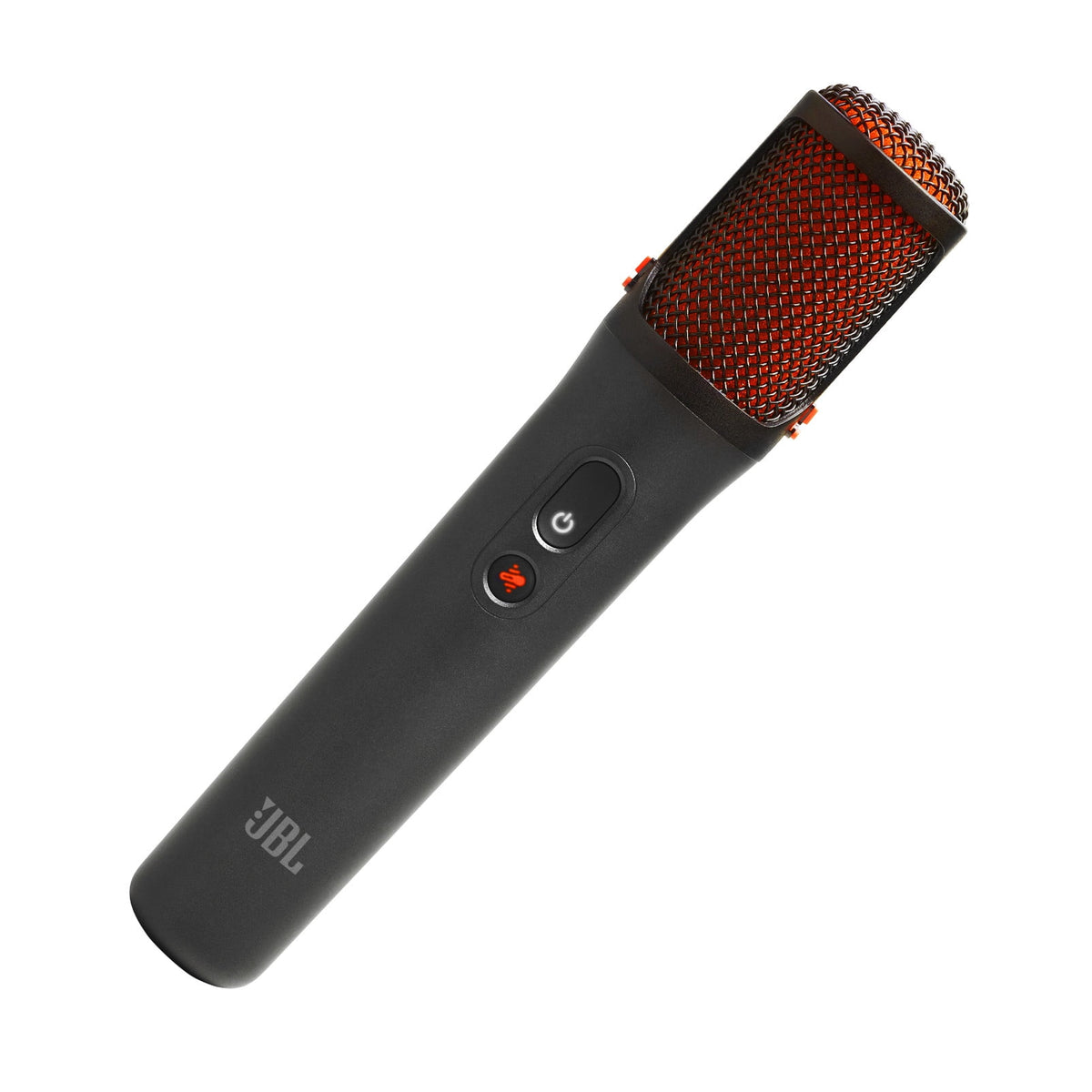 JBL PartyBox On-The-Go 2 - Portable party speaker with one wireless digital mic, handle and a shoulder strap, Dynamic lightshow, Up to 15 hours playtime, Splash proof & Auracast™ (Black)