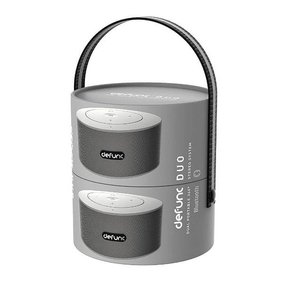 DeFunc Duo Portable Dual Stereo Bluetooth Speakers