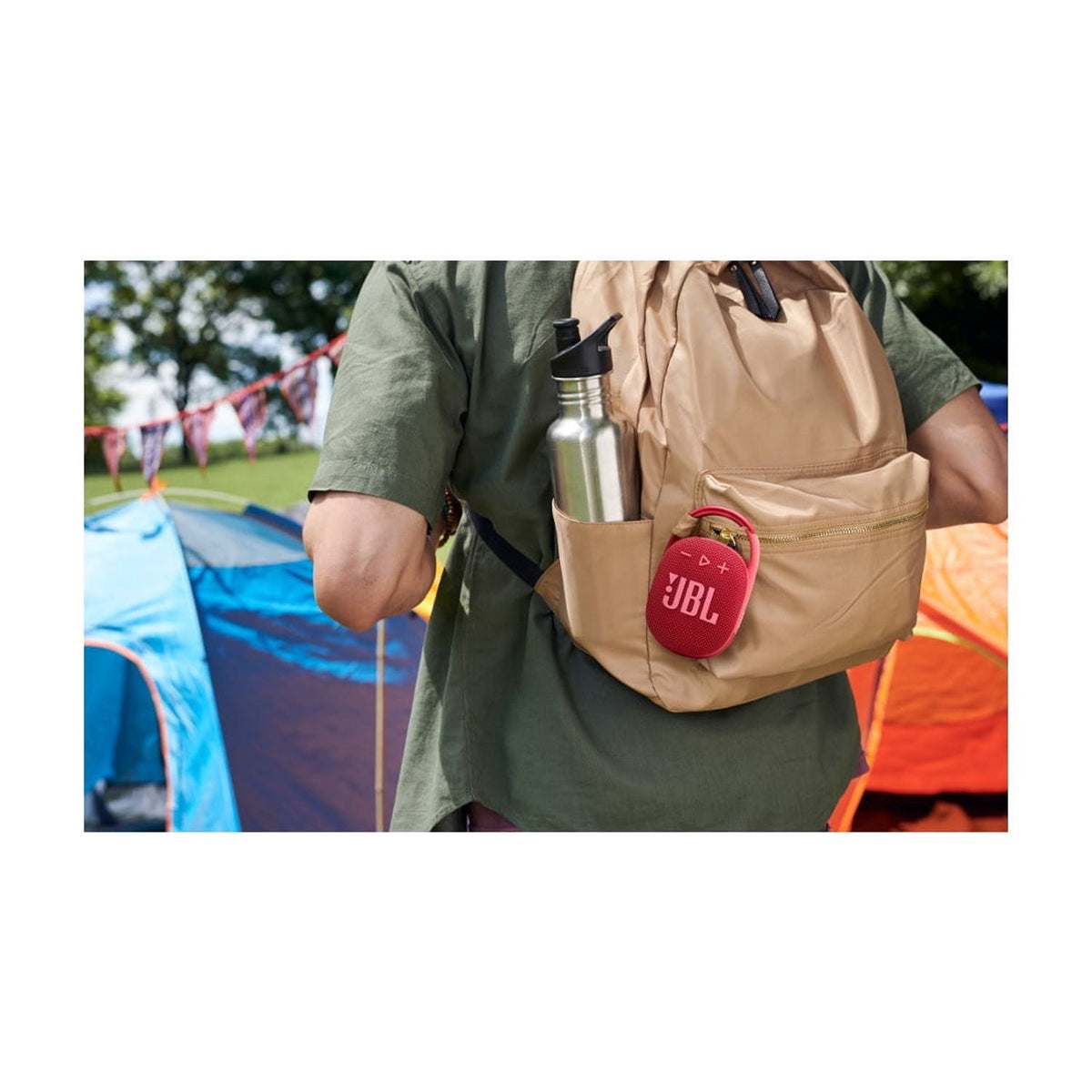 JBL Clip 4 - Ultra-portable Waterproof Speaker - Red