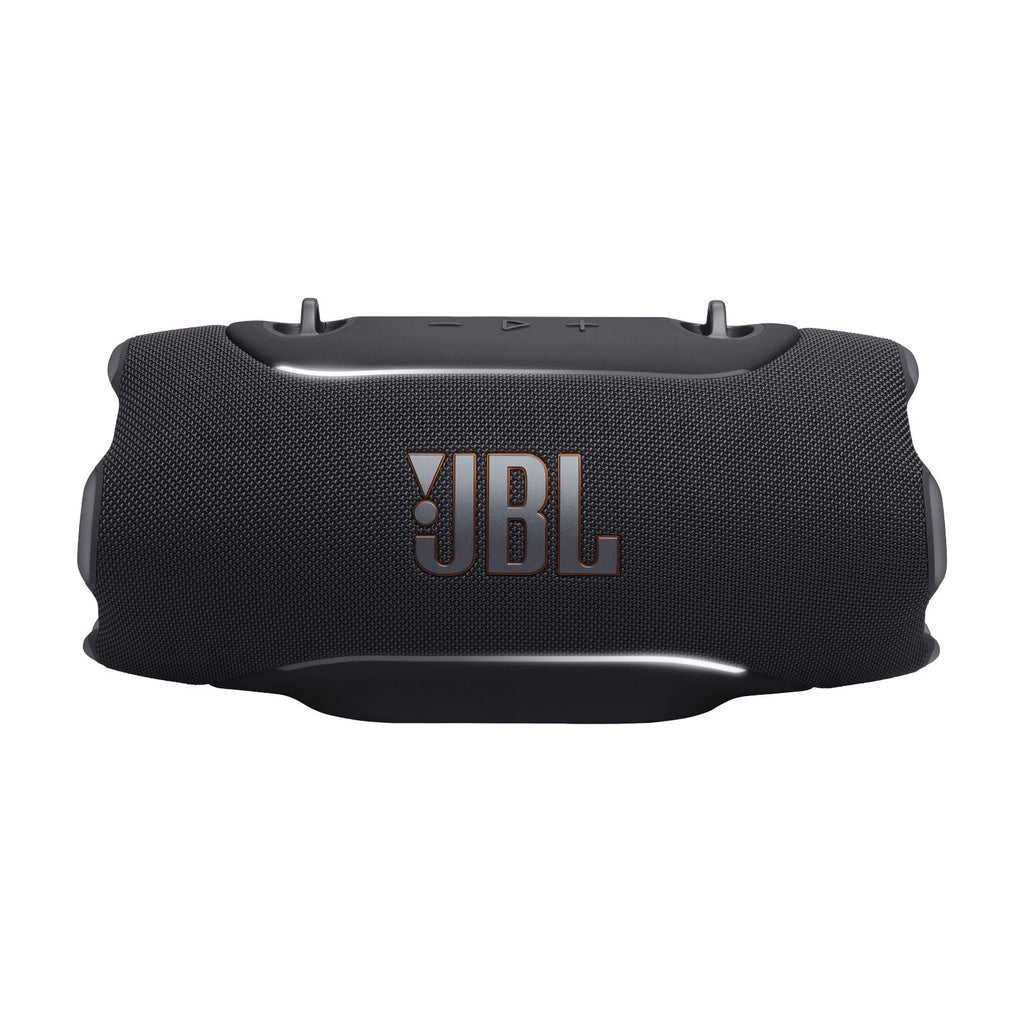 JBL Xtreme 5 - Portable waterproof speaker with massive legendary JBL sound, ambient edge lighting, and a convenient shoulder strap - Black