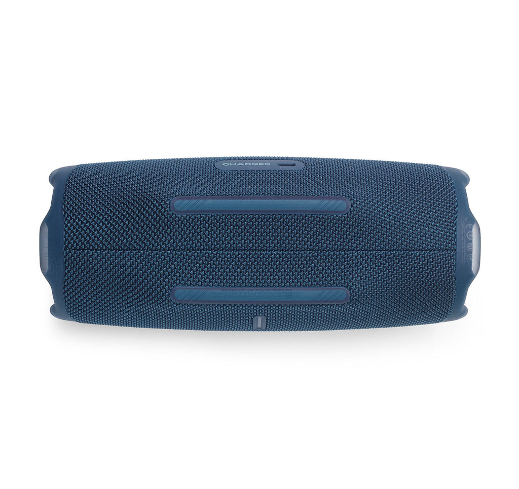 JBL CHARGE 6 Bluetooth Speaker & divvi! Premium Hard Case Bundle - Blue