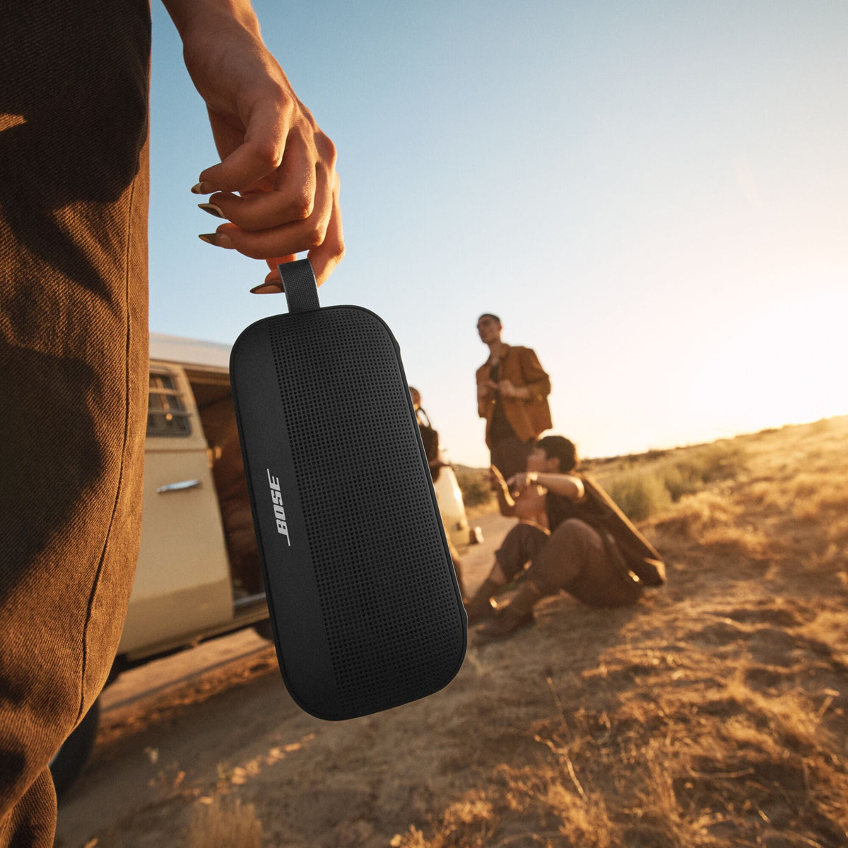 Bose SoundLink Flex II Wireless Waterproof Portable Bluetooth Speaker, Black