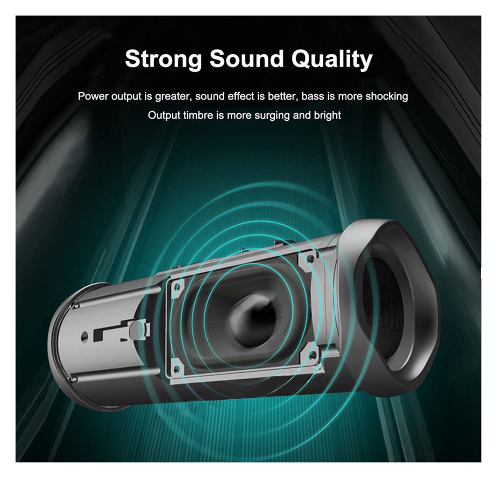 Wireless Waterproof Portable Bluetooth Speaker IPX7 Outdoor Travel Party Stereo Bass Music ,Bike Audio