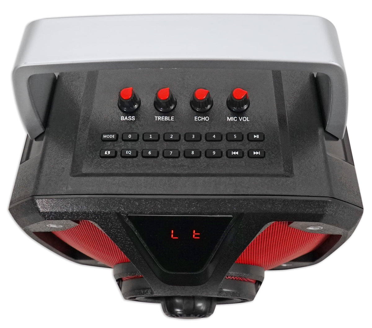 Rockville ROCKBOX 6.5-Inch 100W Portable Rechargeable Bluetooth Speaker, 6000mAh Battery, USB, SD, FM Radio and Mic Input