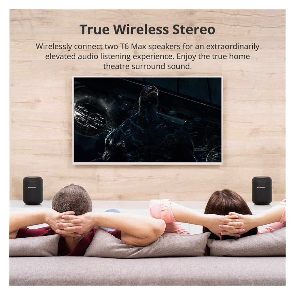 Max For Bluetooth Speaker 60W Home Theater Speakers Bluetooth Column With Voice Assistant, IPX5, ,Clear Distortion-Free
