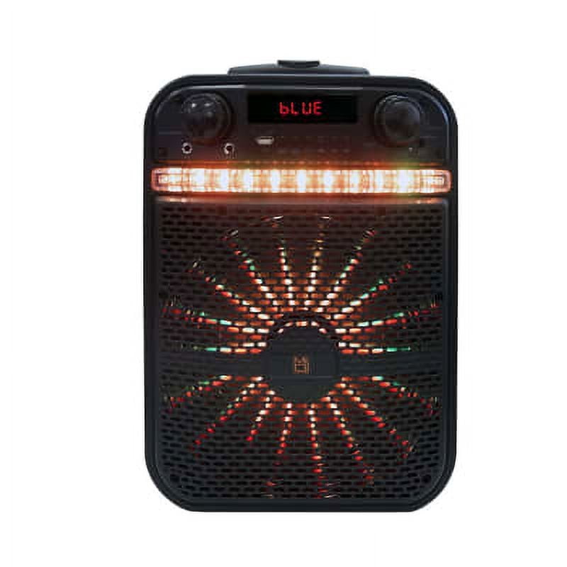 2 Mr Dj ART Bluetooth Speaker 12" Portable Speaker with Bluetooth/Rechargeable Battery and App Control