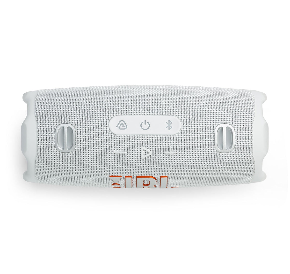 JBL CHARGE 6 Bluetooth Speaker & divvi! Premium Hard Case Bundle - White