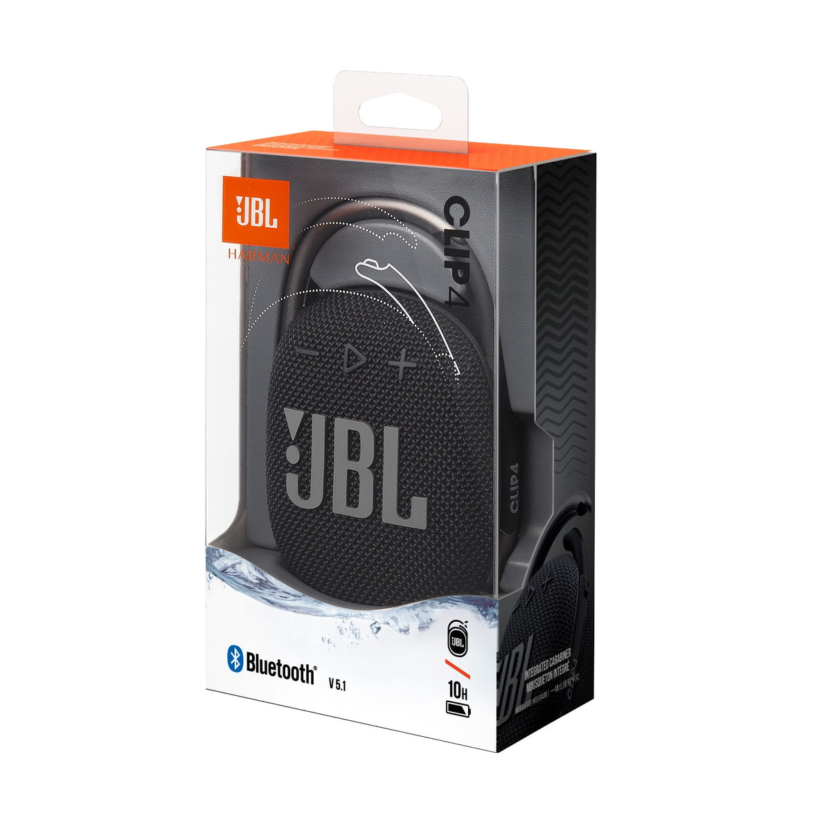 JBL Clip 4 - Ultra-portable Waterproof Speaker - Grey