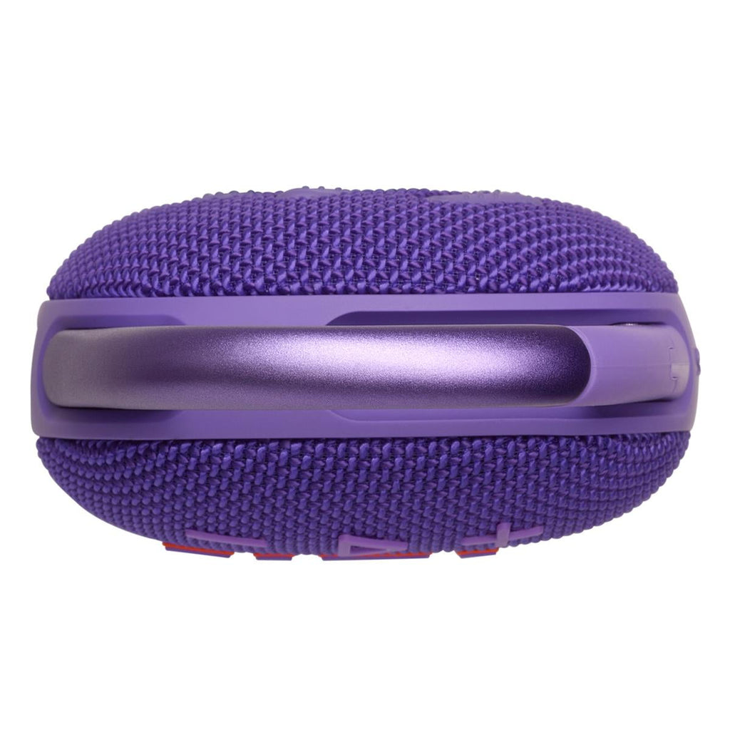 JBL Clip 5 Ultra Portable Bluetooth Speaker with gSport Carbon Fiber Case (Purple)