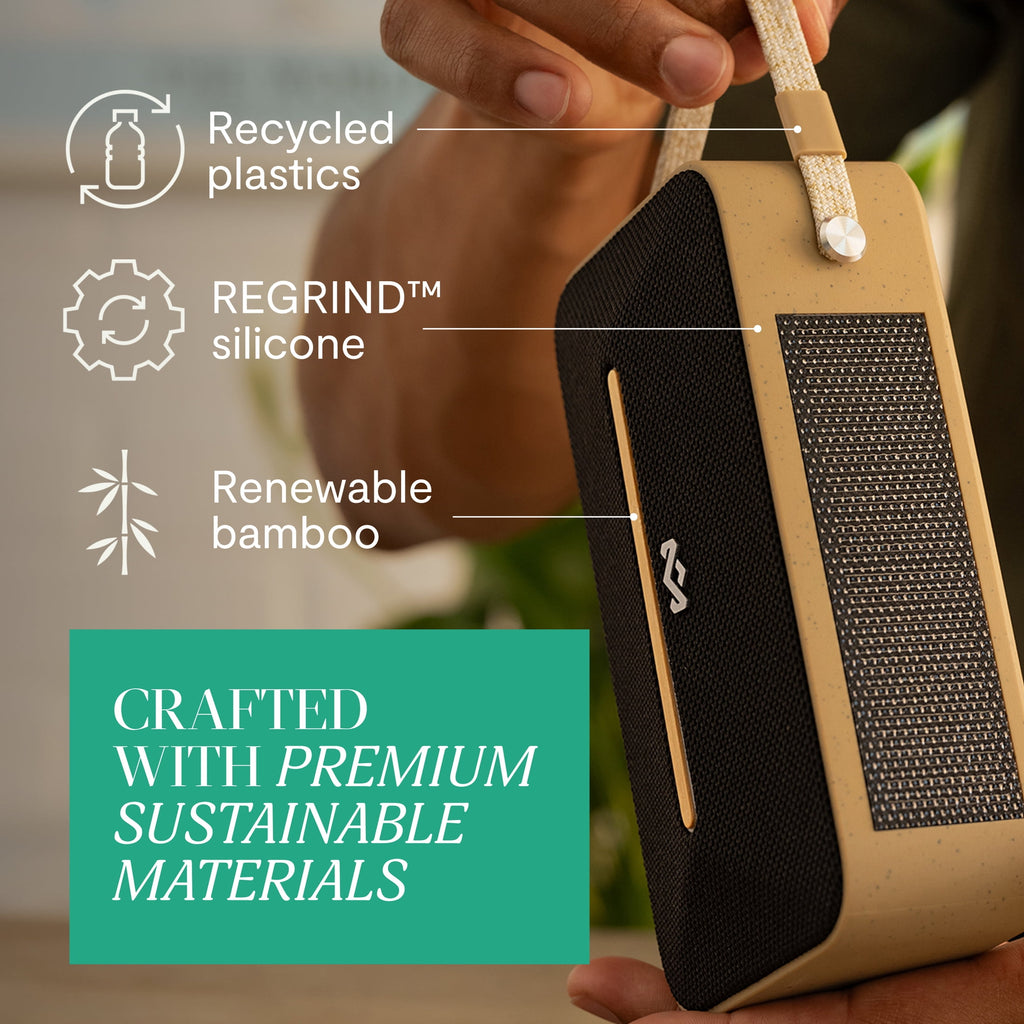House of Marley Rise Up Solar Bluetooth® Speaker - Blue