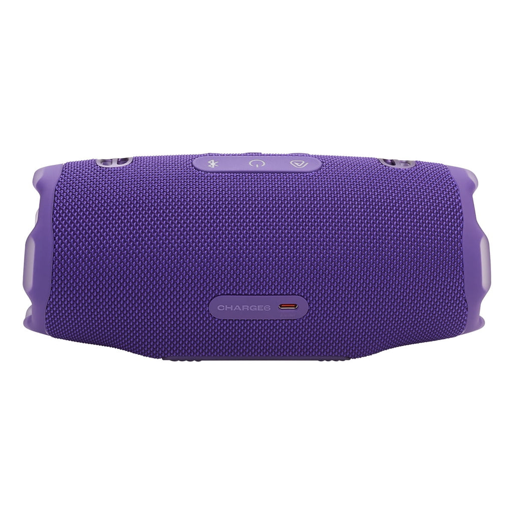 JBL Charge 6 Waterproof Portable Speaker Bundle with gSport Silicone Sleeve (Black)