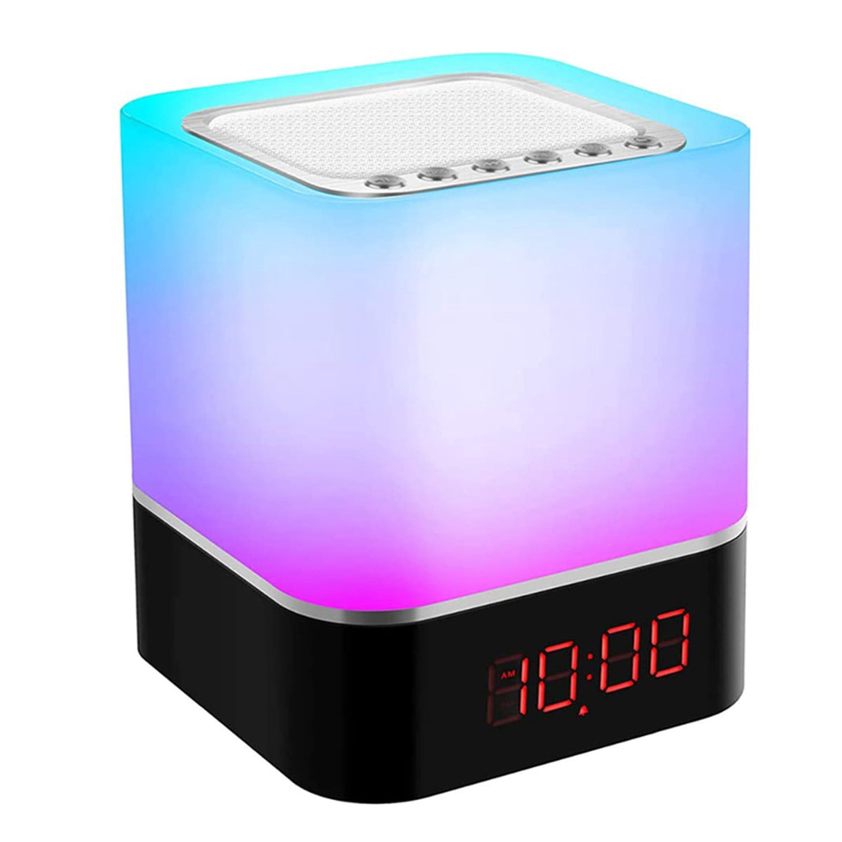 Computer Speaker Portable Smart Wireless Bluetooth Speaker Player Touch Pat Light Colorful Led Night Light Bedside Table Lamp ,Bike Audio