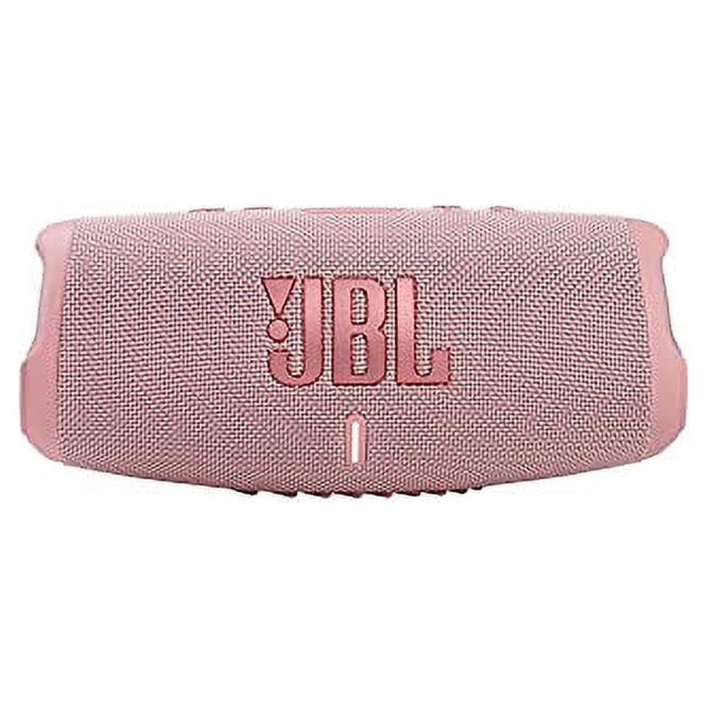 JBL Charge 5 Bluetooth Portable Speaker, Pink, JBLCHARGE5PINKAM