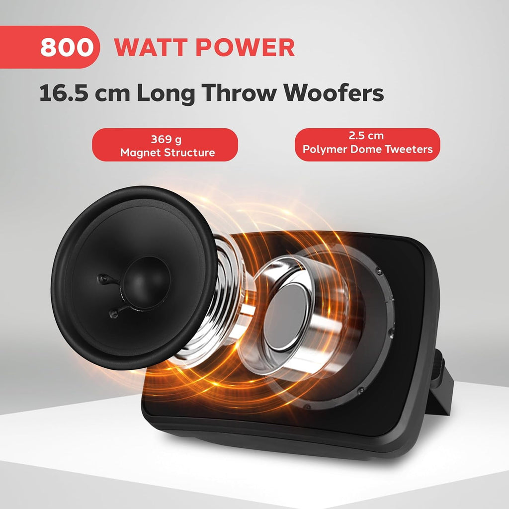 Pyle Audio 6.5 Inch Waterproof Bluetooth Indoor/Outdoor Speakers, Set of 2