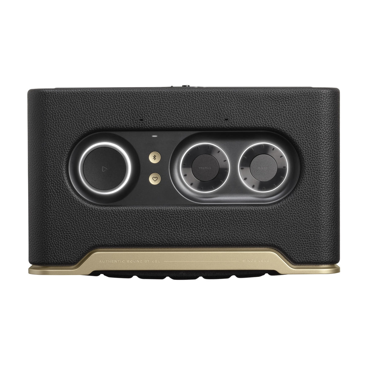 JBL Authentics 300 - Portable smart home speaker with Wi-Fi, Bluetooth and voice assistants with retro design. - Black