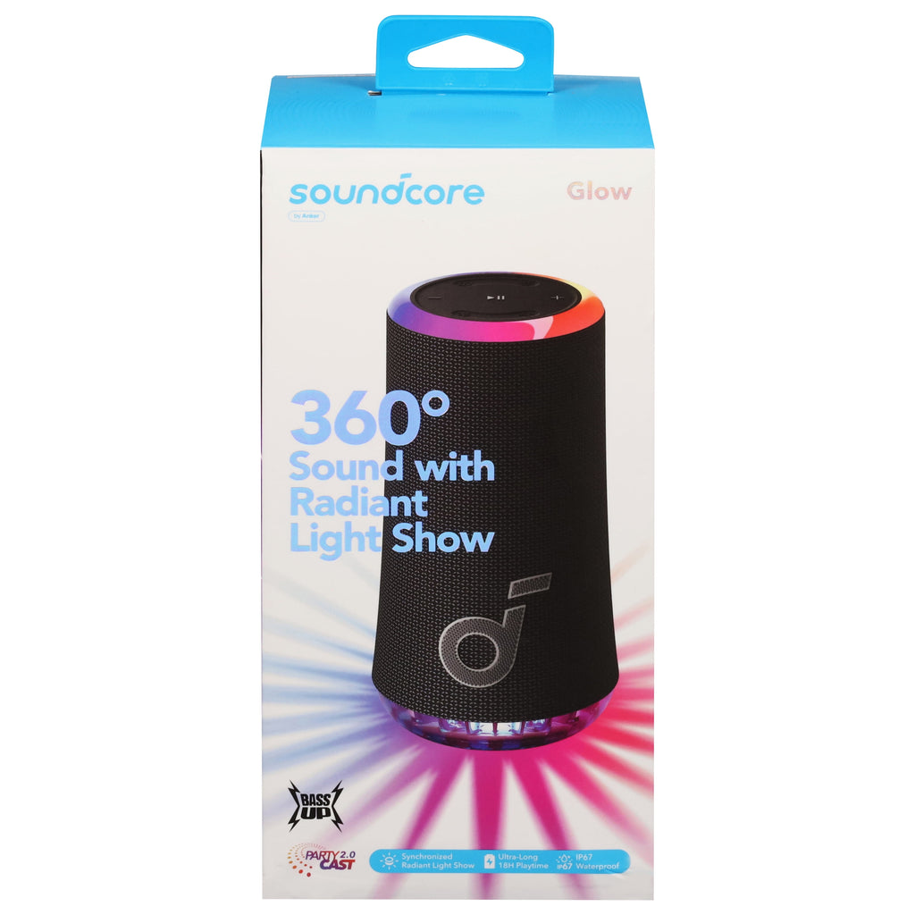 Glow Portable Wireless Speaker with Light Show