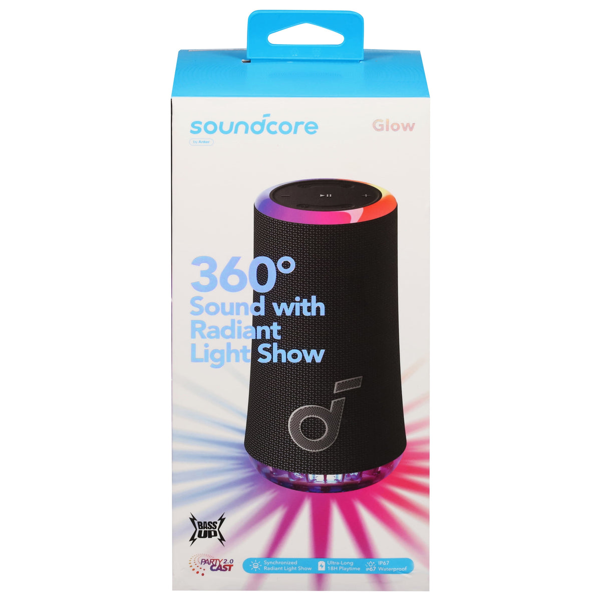 Glow Portable Wireless Speaker with Light Show