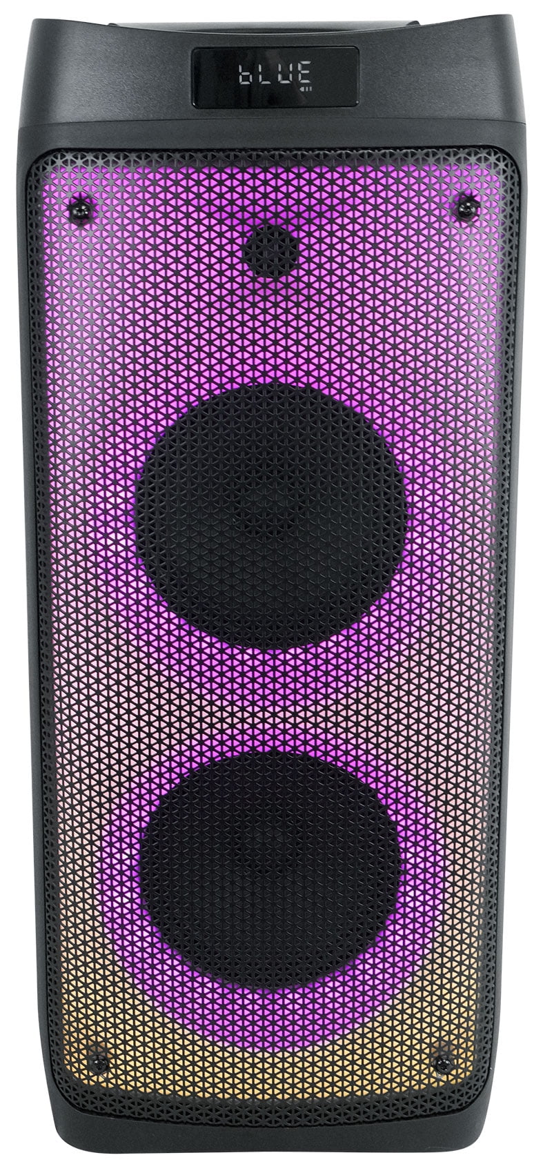 (2) Rockville BASS PARTY 65 Rechargeable LED Bluetooth Speakers w/Wireless Link