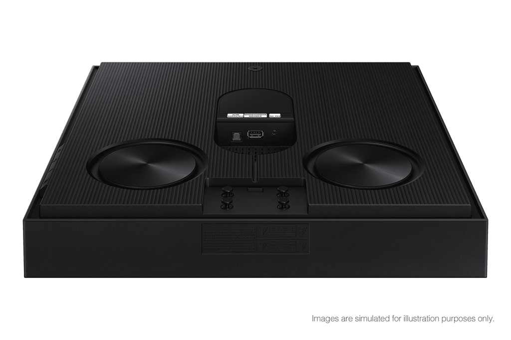 Samsung Music Frame Dolby ATMOS Smart Speaker - HW-LS60D/ZA, 6 Speakers, Black