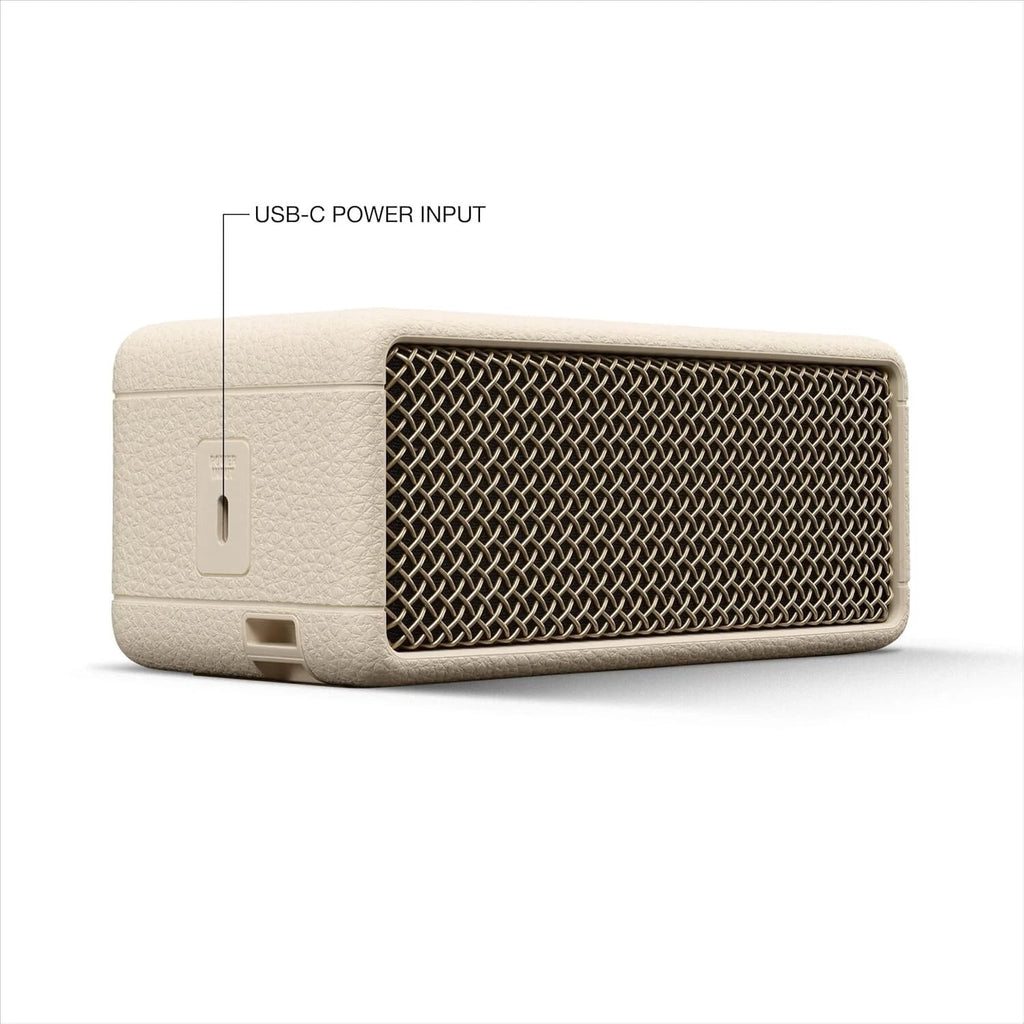 Marshall Emberton III Portable Water Resistant Bluetooth Speaker (Cream)