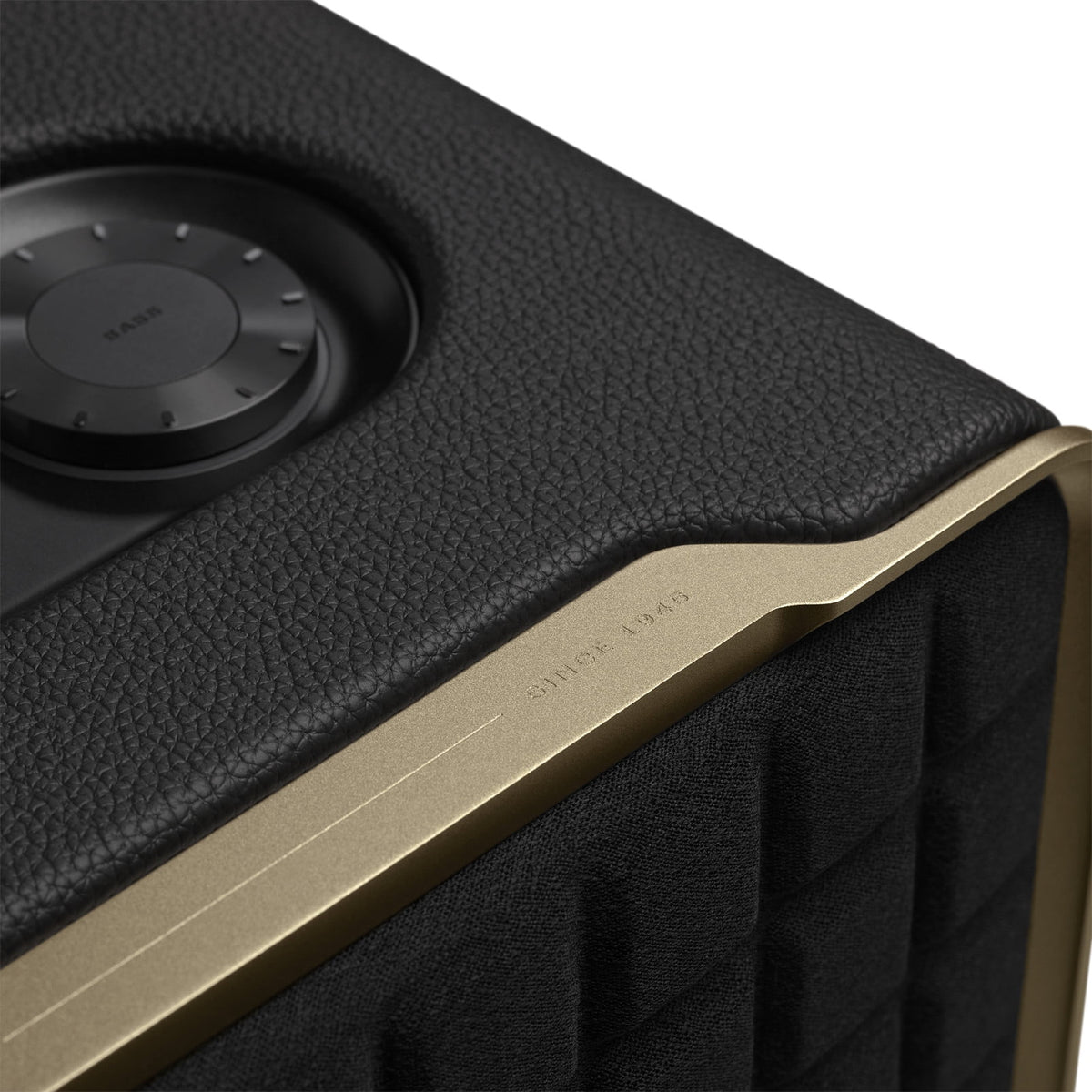 Restored JBL Authentics 500 - Hi-fidelity smart home speaker with Wi-Fi, Bluetooth and Voice Assistants with retro design - Black (Refurbished)
