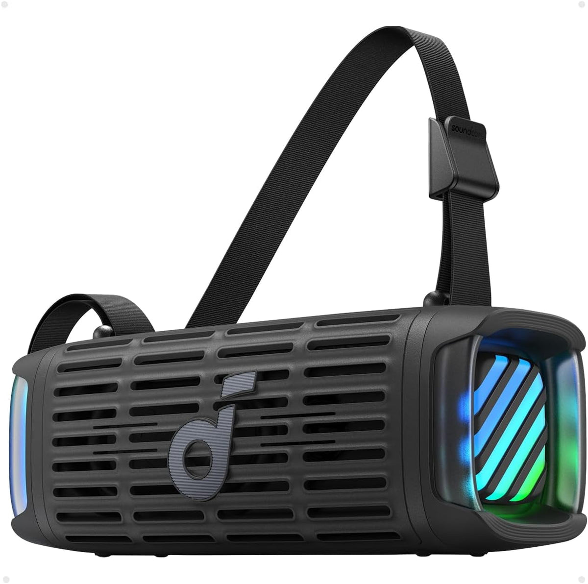 Boom 3i by Anker, Compact Outdoor Speaker, IP68 Waterproof, Floating Playback, Saltwater-Resistant, BassUp 2.0, 50W Portable Speaker, Bluetooth 5.3, 16H, TWS, Kayak/Fishing/Camping