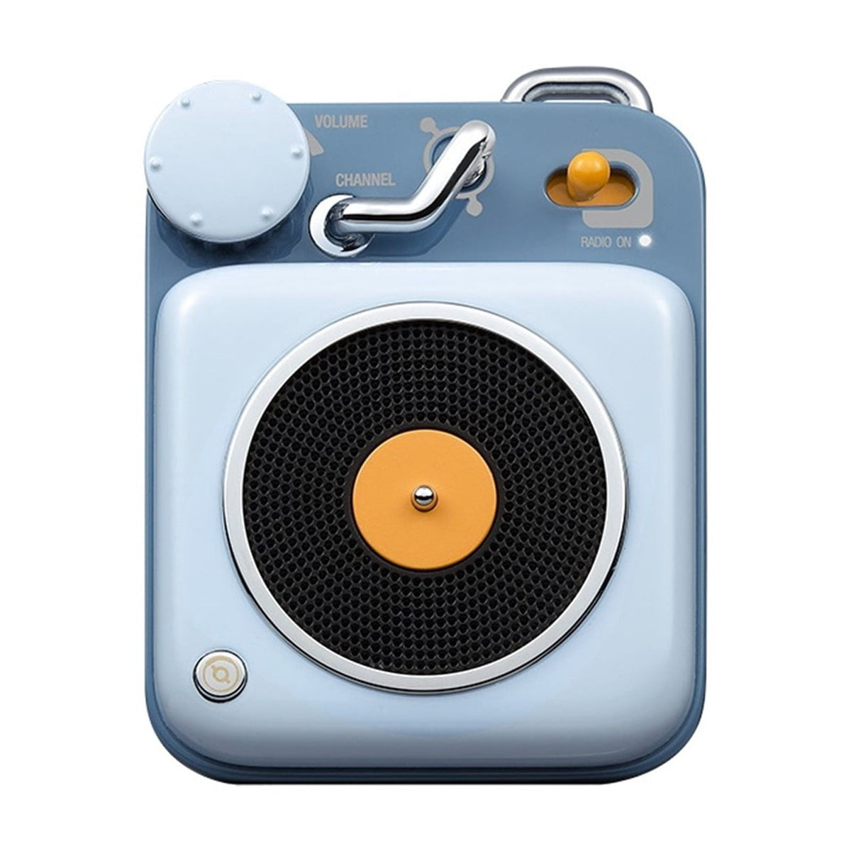 Button Mini Bluetooth Speaker Cute Creative Birthday Present Retro Gift Small Metal Art Wireless ,Bike Audio