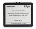 Desk Deacon™ – Christian Desk Robot Companion for Daily Scripture, Personalized Prayer, Christian Music & Bible Study | Smart Speaker | Voice-Activated Dedicated Faith Device | Wi-Fi Enabled