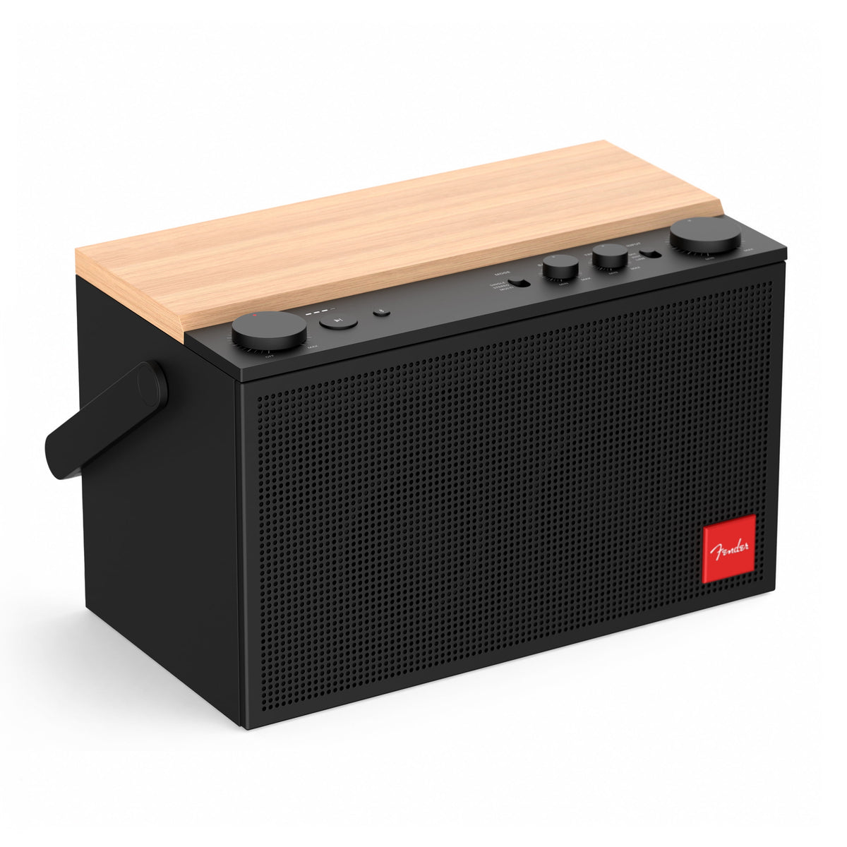 Fender Audio Elie 12 Portable Bluetooth Speaker – 120W Dual Sound Chambers, 4-Channel Input, XLR-1/4", Spatial Audio, 15-Hr Battery – Skyscraper Black