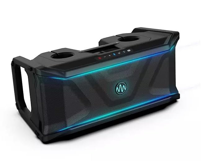 Gemini SOSP-600 Waterproof IP67 Floating Bluetooth Speaker, 1 Speaker, Black