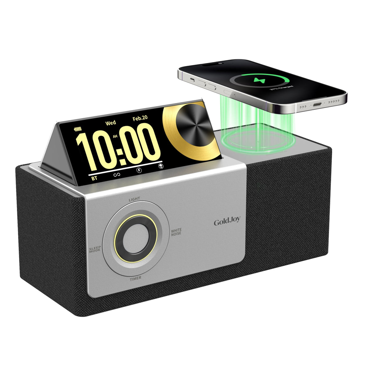 GoldJoy Bluetooth Portable Speaker, Gold